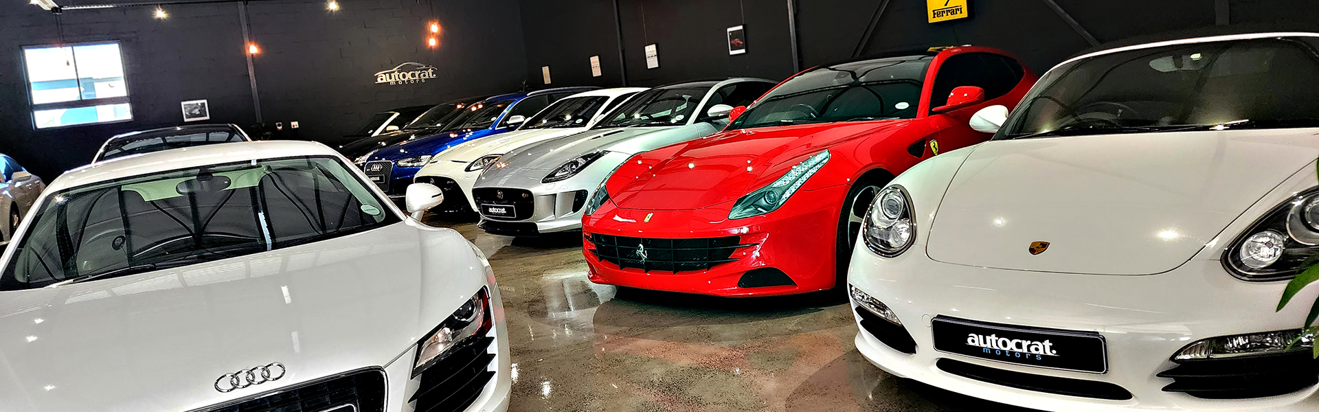 The Autocrat Motors showroom in Blouberg, Cape Town